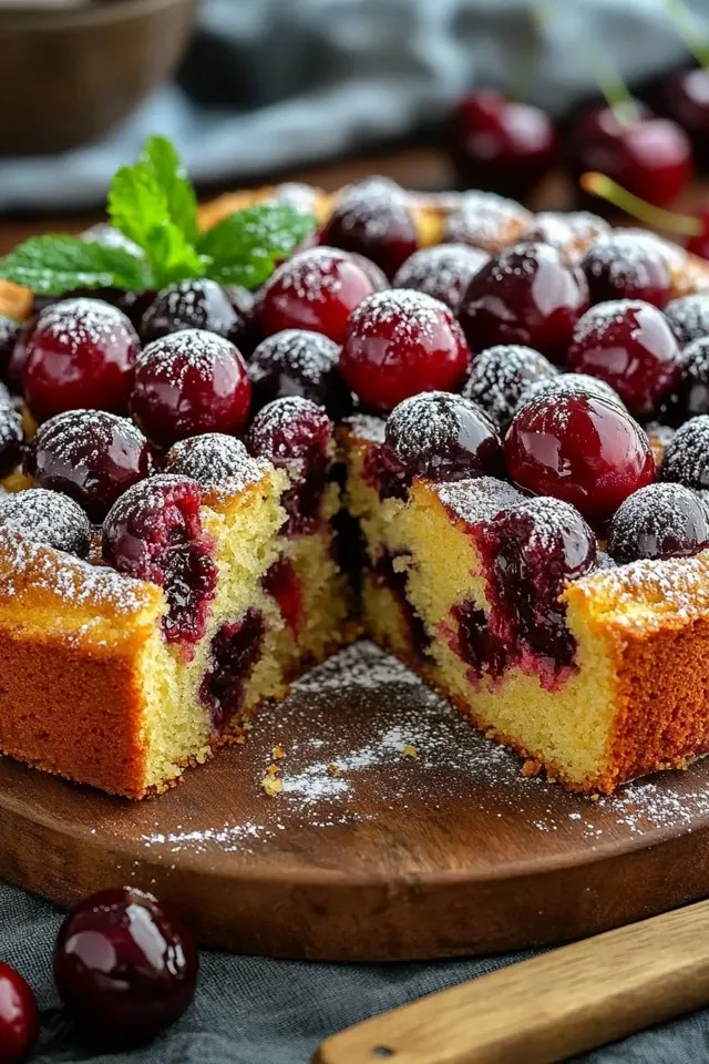 Schneller Kirschkuchen